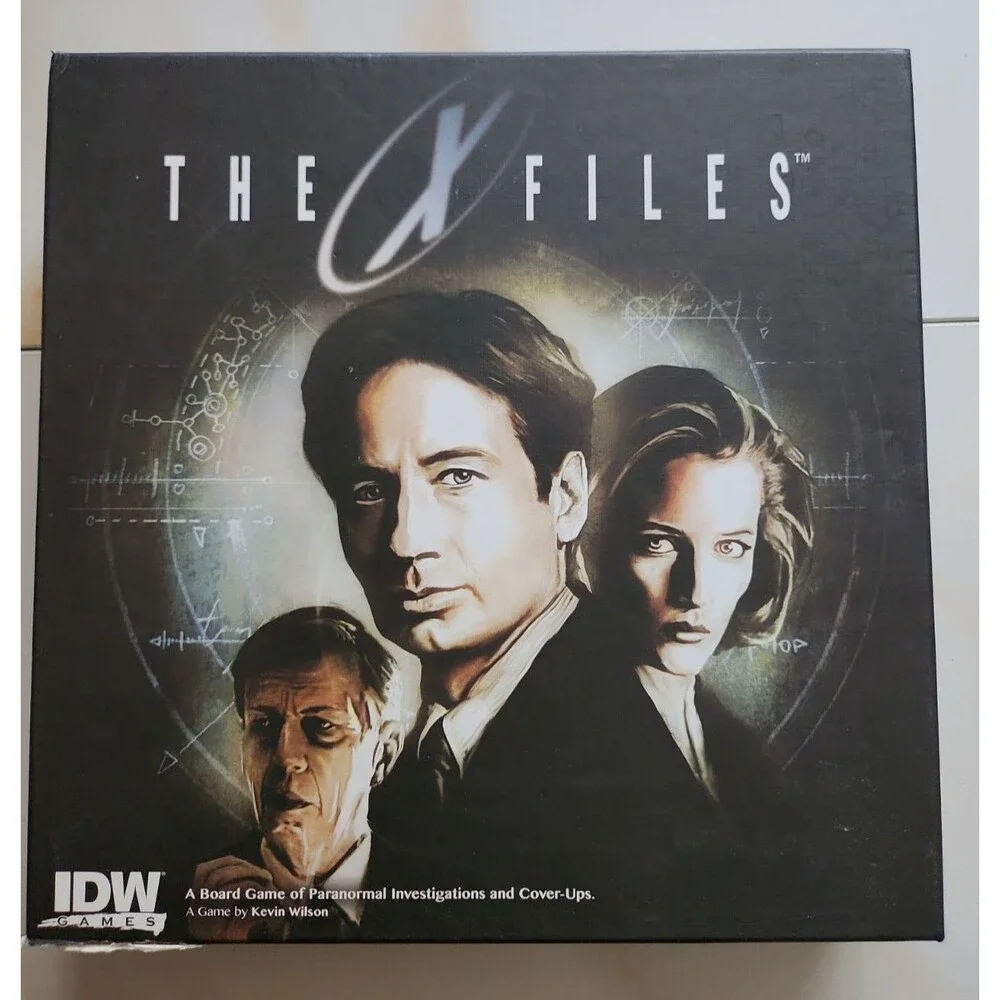 The X-Files Board Game 2014 IDW Cooperative Strategy Paranormal Complete